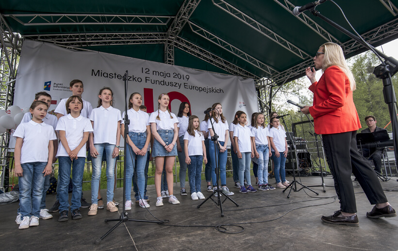 Chór dziecięcy Opery i Filharmonii Podlaskiej zaśpiewał „Odę do radości”