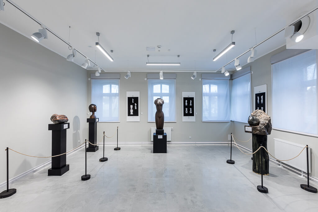 Wystawa w budynku Starej Łaźni / Exhibition in the building of the Old Bathhouse