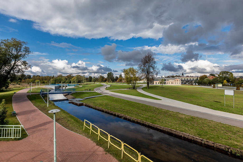 Bulwary nad rzeką Czarna Hańcza / Boulevards on the Czarna Hańcza river