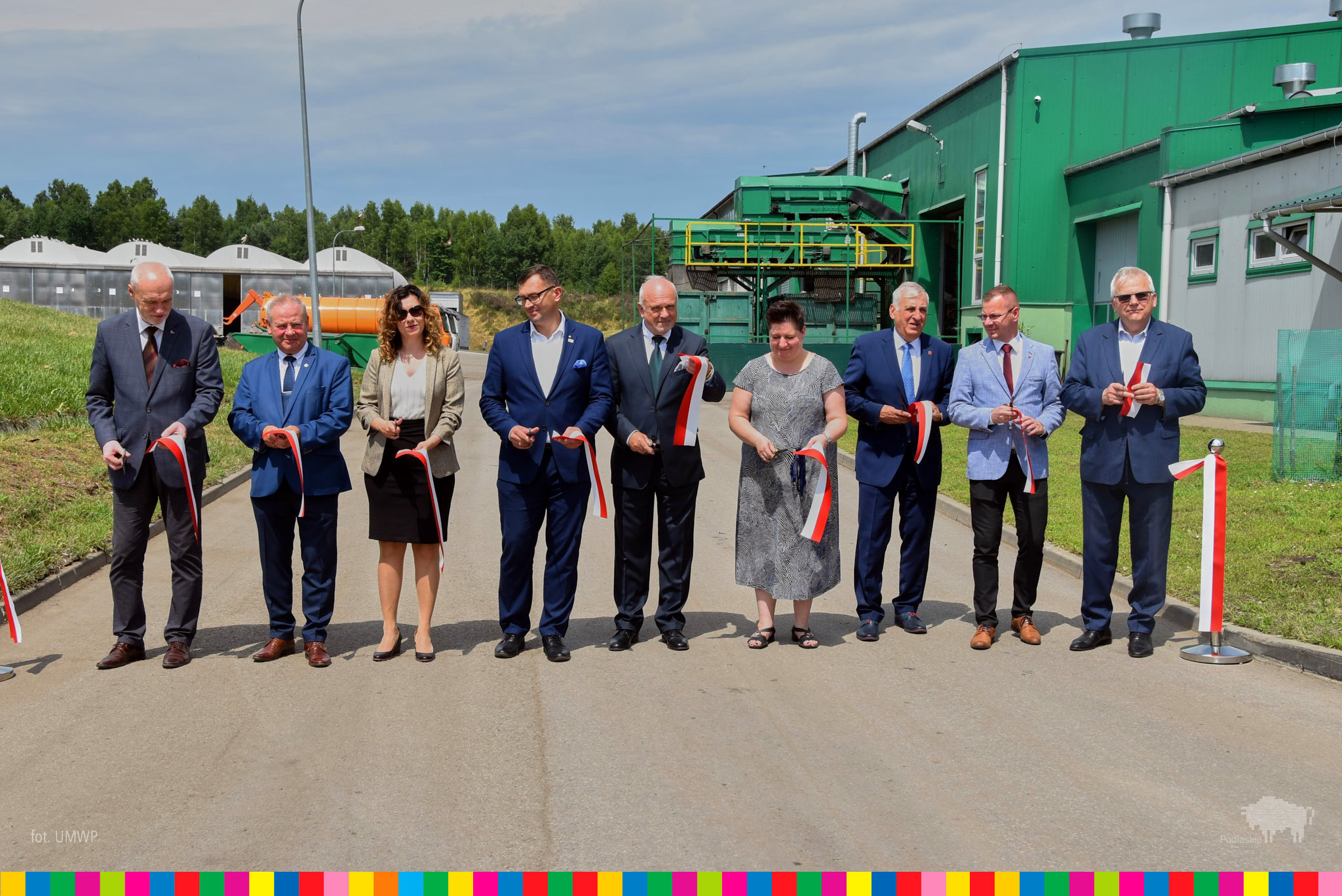 Official opening of the waste plant