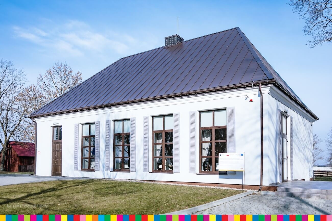 Wyremontowany budynek Gacówki.