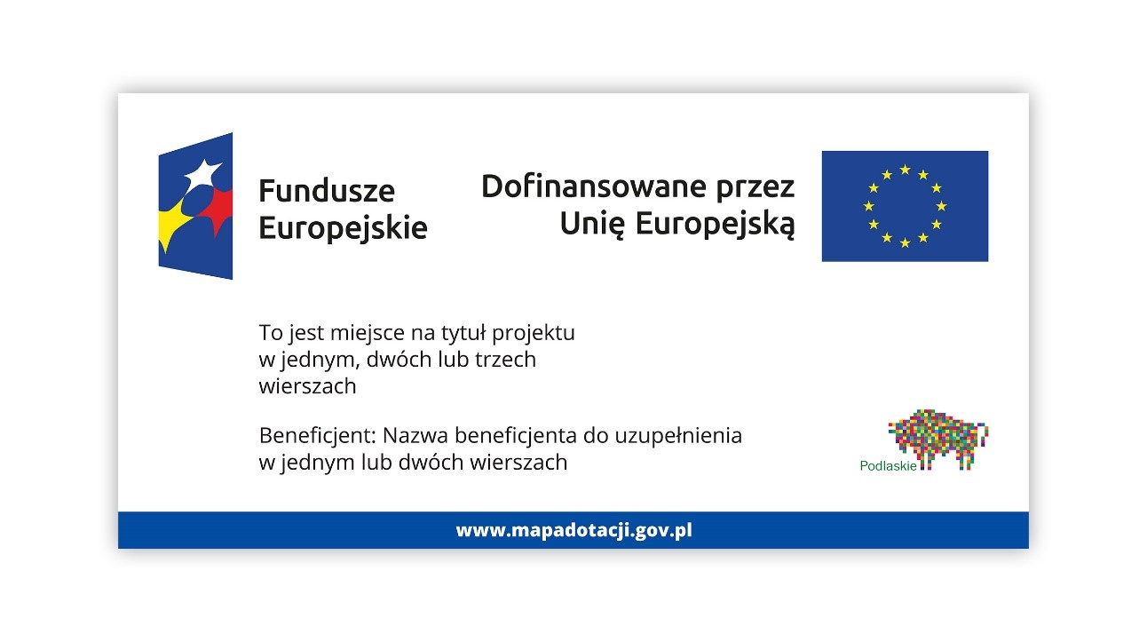 Wzór tablicy informacyjnej