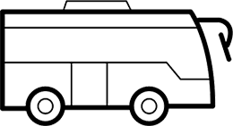 Icon of a bus