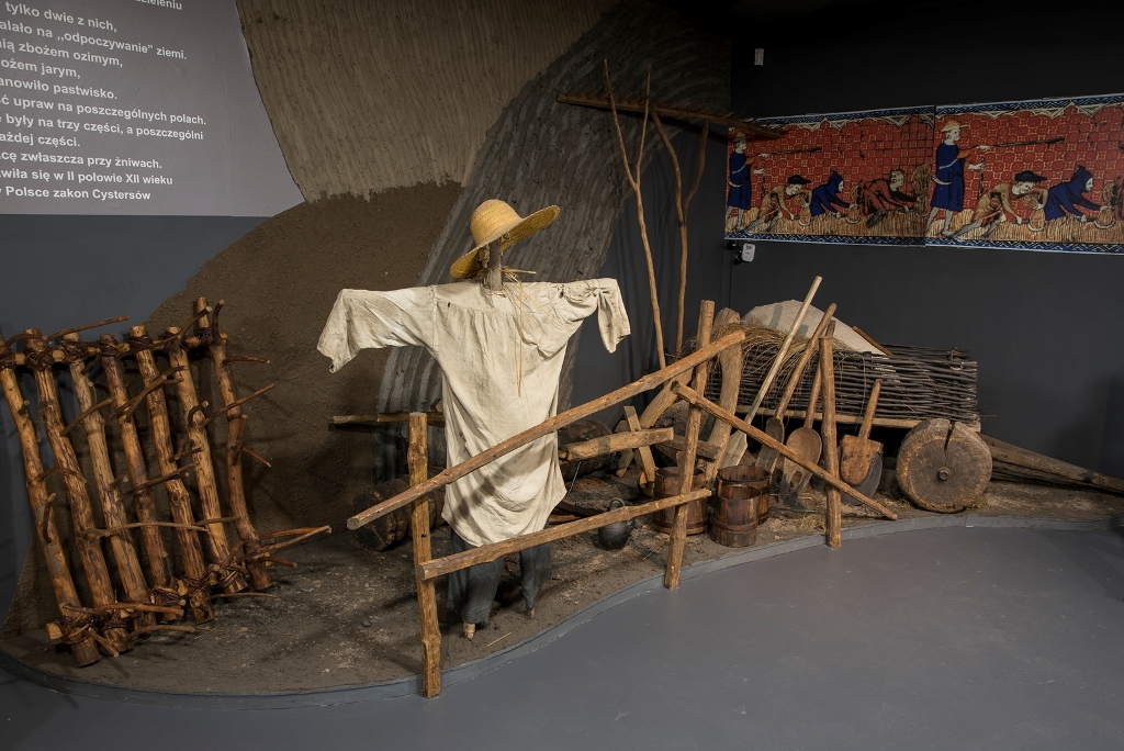Fragment of exhibition The history of agriculture in Poland