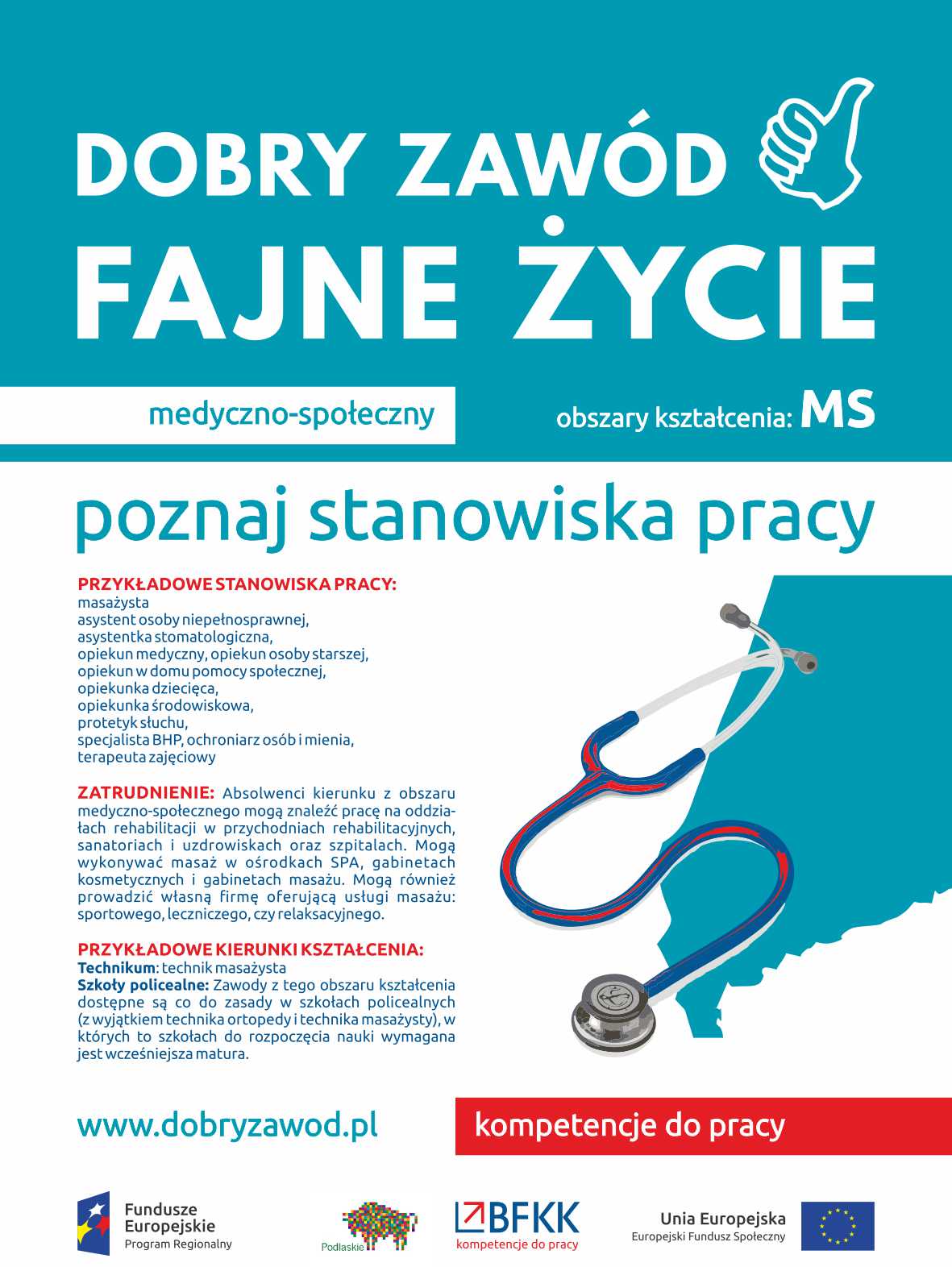 Plakat projektu - profil medyczno-społeczny