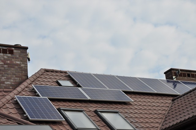 Solar instalation on the resident's house