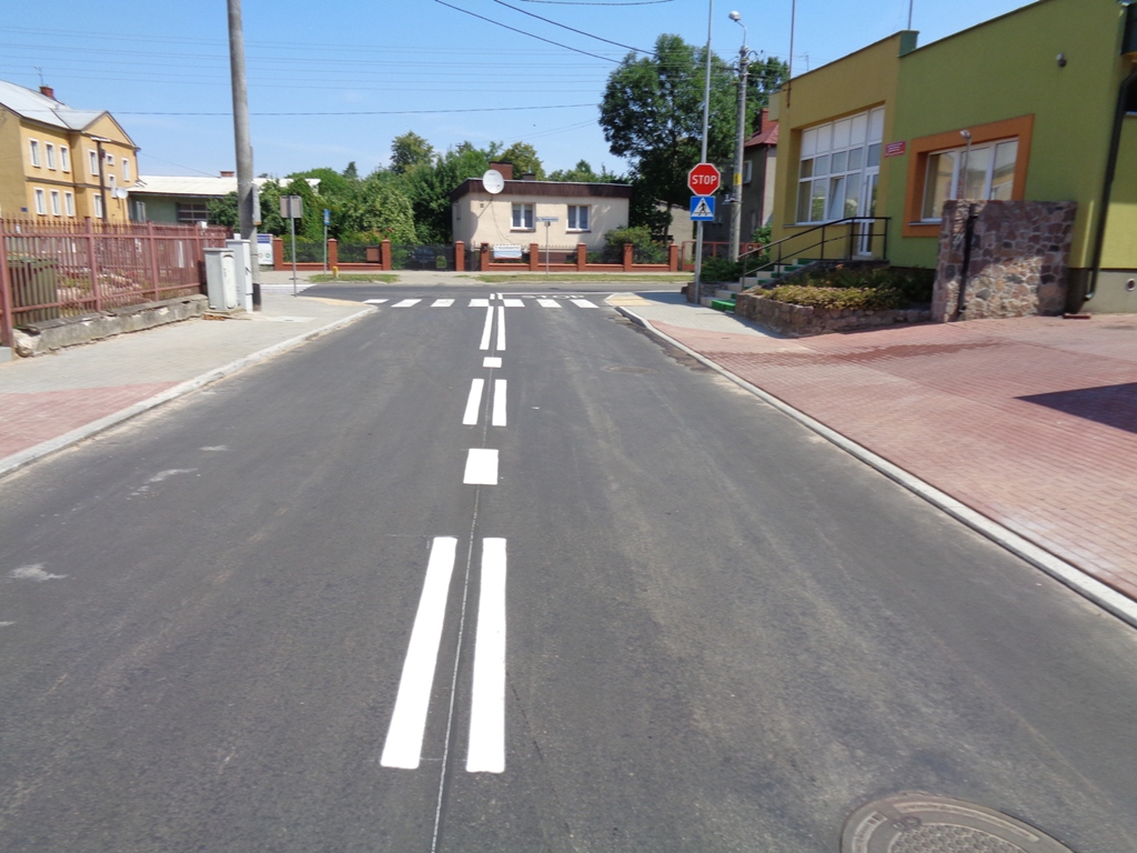 Zmodernizowana ulica Glogera w Łomży