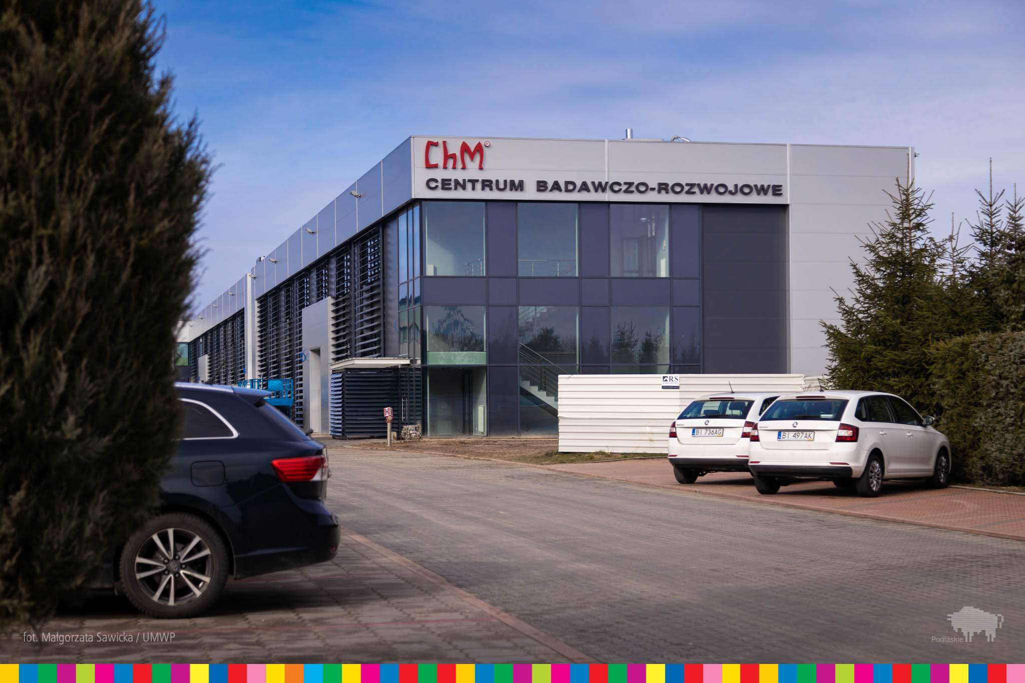 Budynek siedziby firmy ChM